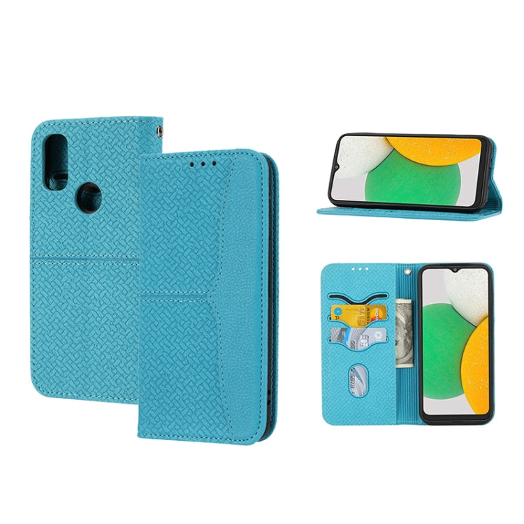 Woven Texture Stitching Magnetic PU Leather Phone Case, For Google Pixel 7, For Nokia G21 / G11, For Google Pixel 7 Pro, For Kyocera Android One S9 / Digno Sanga Edition