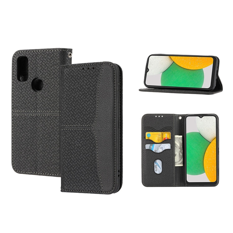 Woven Texture Stitching Magnetic PU Leather Phone Case, For Google Pixel 7, For Nokia G21 / G11, For Google Pixel 7 Pro, For Kyocera Android One S9 / Digno Sanga Edition