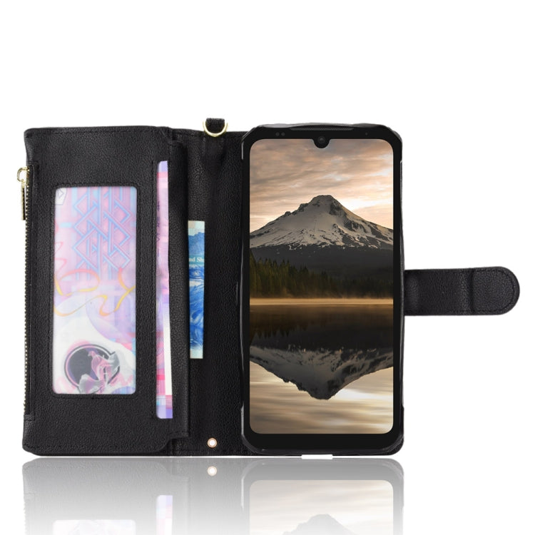 Litchi Texture Zipper Leather Phone Case, For Doogee S86 / S86 Pro, For Doogee S88 Pro / S88 Plus, For Doogee X96 Pro, For Sharp Aquos Zero6 / Aquos Air