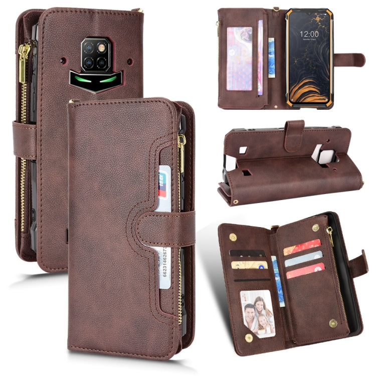 Litchi Texture Zipper Leather Phone Case, For Doogee S86 / S86 Pro, For Doogee S88 Pro / S88 Plus, For Doogee X96 Pro, For Sharp Aquos Zero6 / Aquos Air