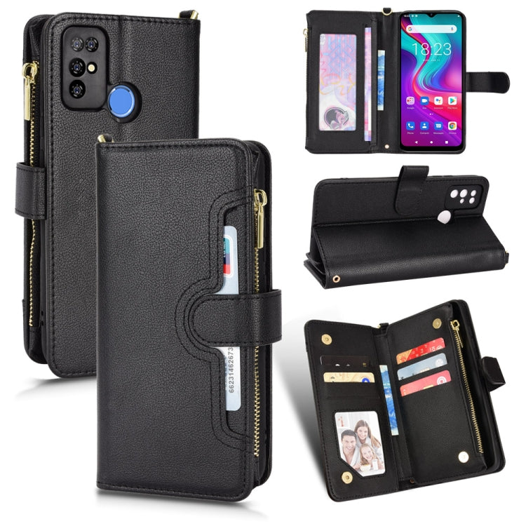 Litchi Texture Zipper Leather Phone Case, For Doogee S86 / S86 Pro, For Doogee S88 Pro / S88 Plus, For Doogee X96 Pro, For Sharp Aquos Zero6 / Aquos Air