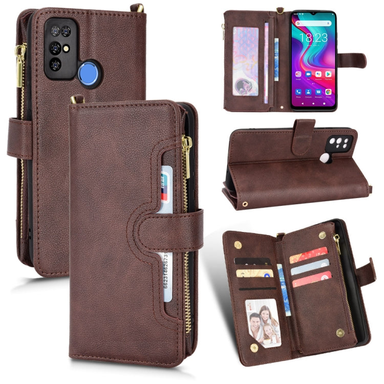 Litchi Texture Zipper Leather Phone Case, For Doogee S86 / S86 Pro, For Doogee S88 Pro / S88 Plus, For Doogee X96 Pro, For Sharp Aquos Zero6 / Aquos Air