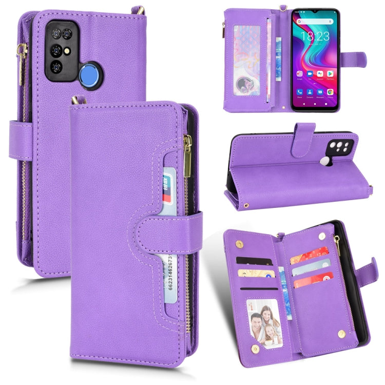 Litchi Texture Zipper Leather Phone Case, For Doogee S86 / S86 Pro, For Doogee S88 Pro / S88 Plus, For Doogee X96 Pro, For Sharp Aquos Zero6 / Aquos Air