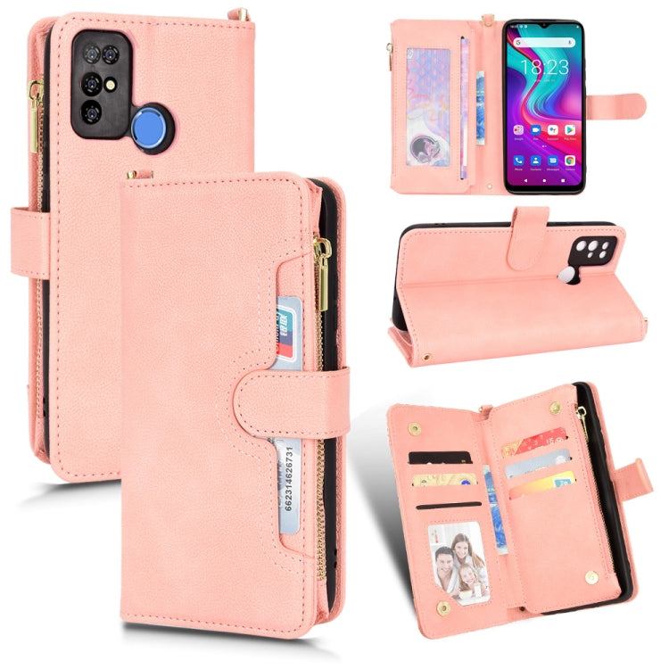 Litchi Texture Zipper Leather Phone Case, For Doogee S86 / S86 Pro, For Doogee S88 Pro / S88 Plus, For Doogee X96 Pro, For Sharp Aquos Zero6 / Aquos Air