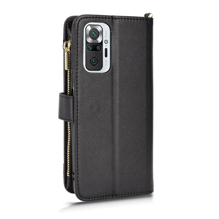 Litchi Texture Zipper Leather Phone Case, For Xiaomi Redmi Note 10 Pro / 10 Pro Max 4G, For Xiaomi Redmi Note 10 4G / Note 10S, For Nokia XR20, For Sony Xperia 5 III