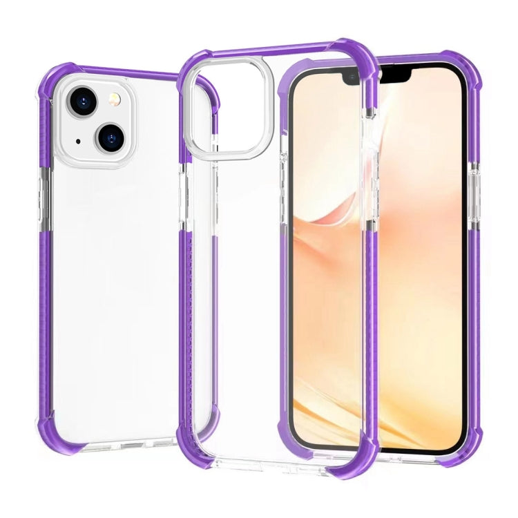 Acrylic Four Corners Shockproof Phone Case, For iPhone 14, For iPhone 14 Pro