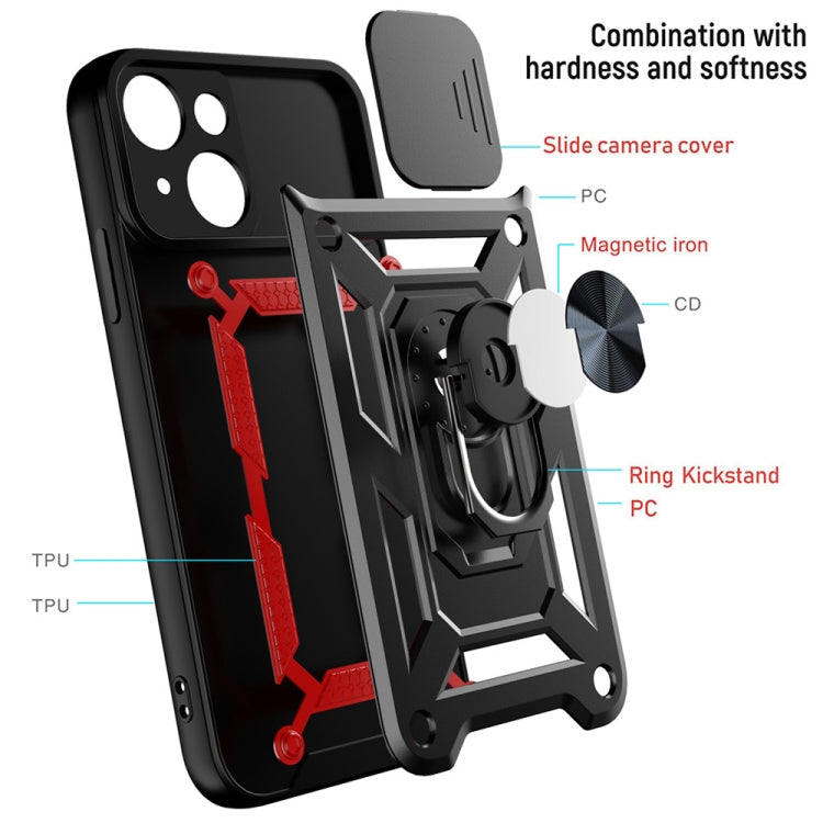 Sliding Camera Cover Design TPU+PC Phone Case, For iPhone 14, For iPhone 14 Pro, For iPhone 14 Plus