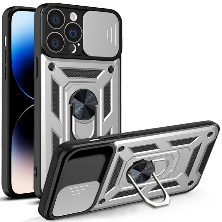 Sliding Camera Cover Design TPU+PC Phone Case, For iPhone 14, For iPhone 14 Pro, For iPhone 14 Plus