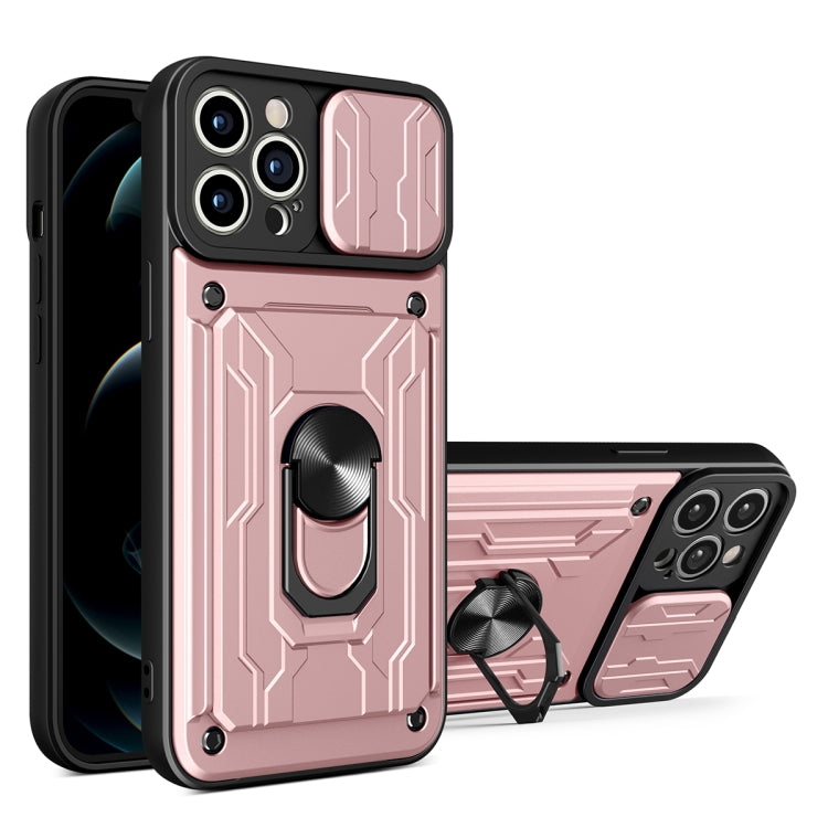 Sliding Camshield TPU+PC Phone Case with Card Slot, For iPhone 14, For iPhone 14 Pro, For iPhone 14 Plus