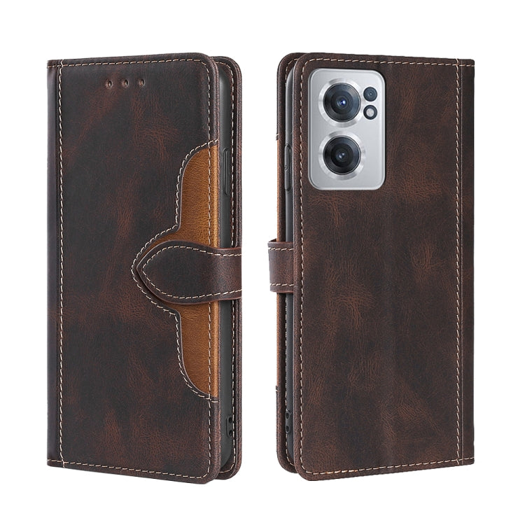 Stitching Skin Feel Magnetic Buckle Horizontal Flip PU Leather Case, For Nokia X100, For Sony Xperia Ace III, For OnePlus Nord CE 2 5G, For ZTE Tempo X/Vantage/Z839/N9137