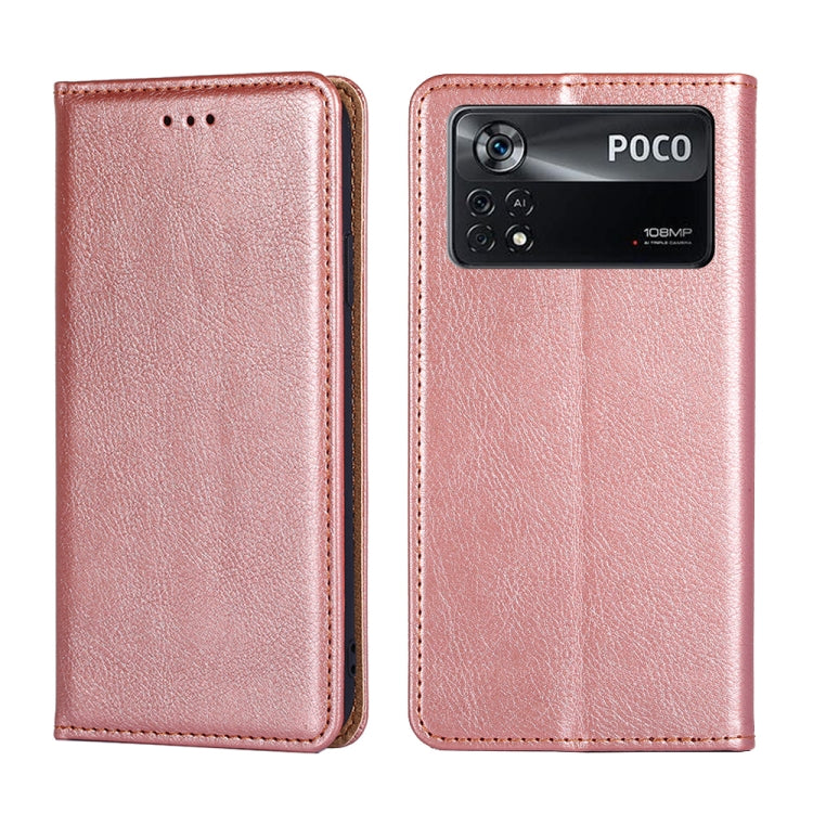 Gloss Oil Solid Color Magnetic Flip Leather Phone Case, For Xiaomi Poco X4 Pro 5G, For Sony Xperia Ace III, For Nokia G21 / G11, For Nokia X100