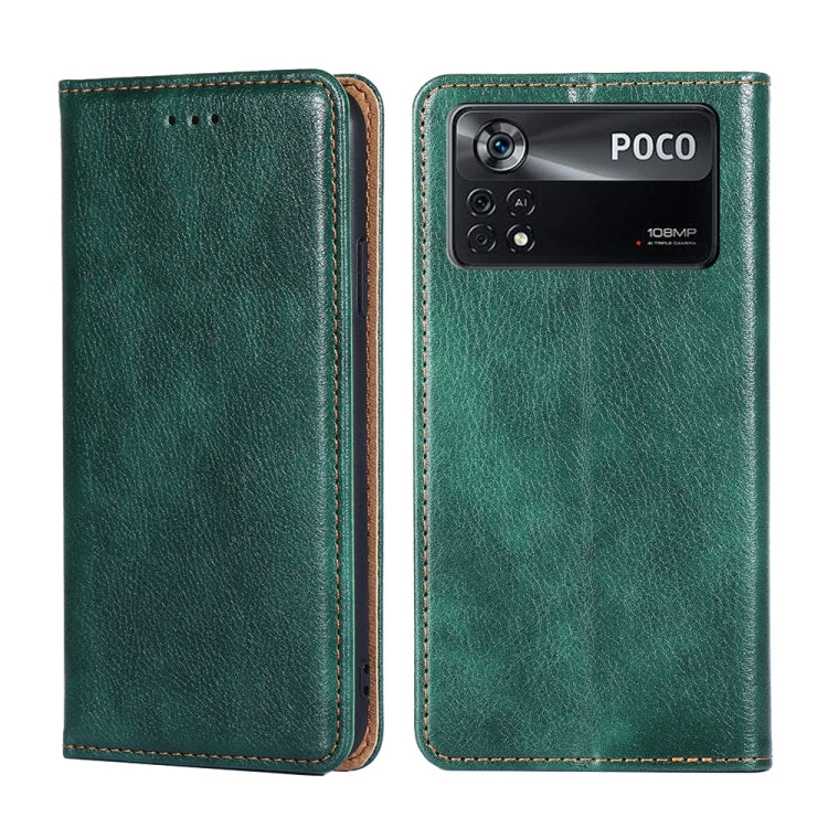 Gloss Oil Solid Color Magnetic Flip Leather Phone Case, For Xiaomi Poco X4 Pro 5G, For Sony Xperia Ace III, For Nokia G21 / G11, For Nokia X100