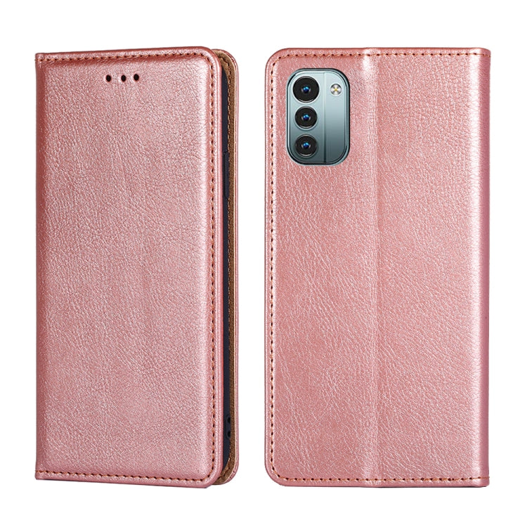 Gloss Oil Solid Color Magnetic Flip Leather Phone Case, For Xiaomi Poco X4 Pro 5G, For Sony Xperia Ace III, For Nokia G21 / G11, For Nokia X100