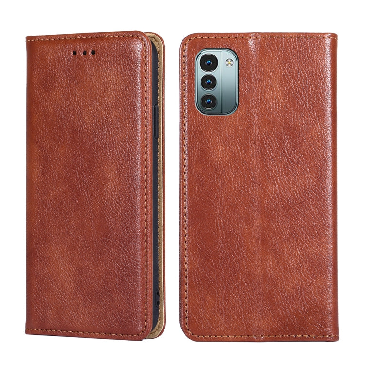 Gloss Oil Solid Color Magnetic Flip Leather Phone Case, For Xiaomi Poco X4 Pro 5G, For Sony Xperia Ace III, For Nokia G21 / G11, For Nokia X100
