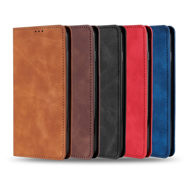 Skin Feel Magnetic Horizontal Flip Leather Phone Case, For Nokia G21 / G11, For vivo Y76s / Y74s, For Nokia X100, For Sony Xperia Ace III