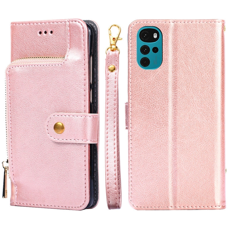 Zipper Bag Leather Phone Case, For Motorola Moto E32, For Motorola Edge 30 Pro, For OPPO A36/A76 4G Global, For Motorola Edge 30, For OPPO A57 5G 2022/Realme Q5i, For Motorola Moto G22