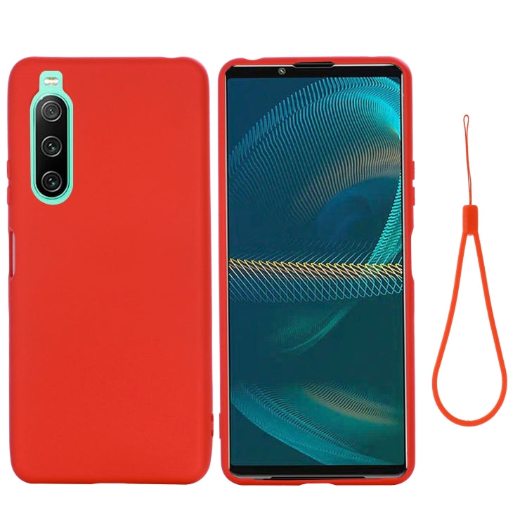 Pure Color Liquid Silicone Shockproof Phone Case, For Motorola Edge 30 Pro / Edge+ 2022, For Sony Xperia 10 IV, For Motorola Edge 30, For Motorola Moto G52 4G/G82