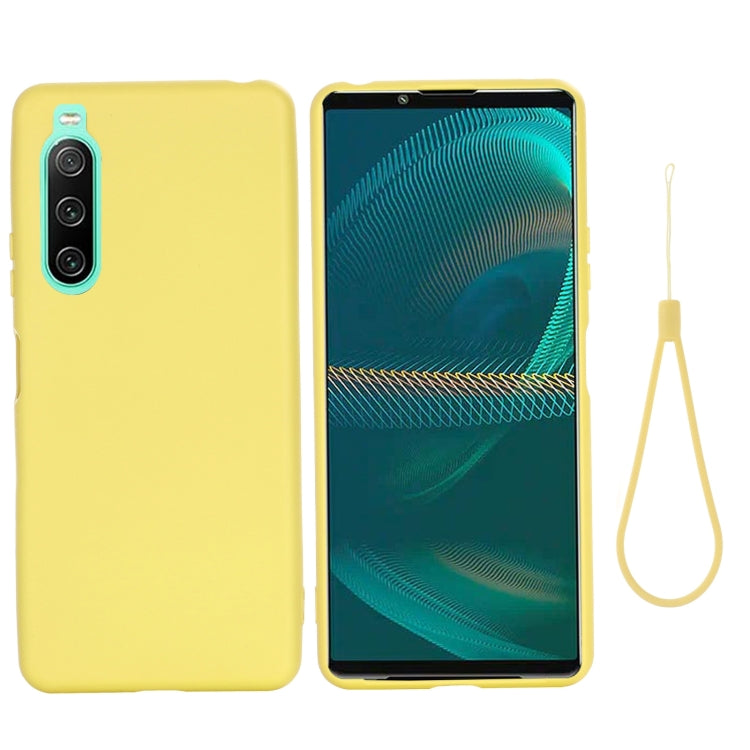 Pure Color Liquid Silicone Shockproof Phone Case, For Motorola Edge 30 Pro / Edge+ 2022, For Sony Xperia 10 IV, For Motorola Edge 30, For Motorola Moto G52 4G/G82