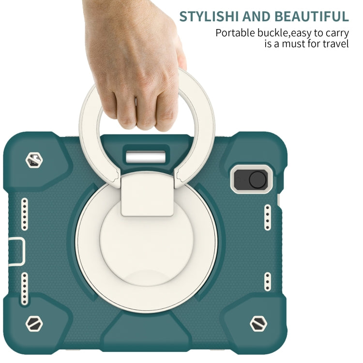 Silicone + PC Full Body Protection Tablet Case With Holder & Strap, For iPad mini 2021, For iPad mini 4 2015/mini 2019, For Samsung Galaxy Tab A 8.0 2019
