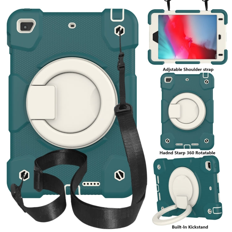 Silicone + PC Full Body Protection Tablet Case With Holder & Strap, For iPad mini 2021, For iPad mini 4 2015/mini 2019, For Samsung Galaxy Tab A 8.0 2019
