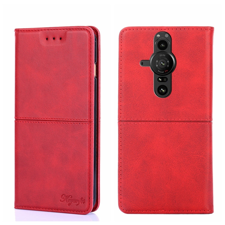 Cow Texture Magnetic Horizontal Flip Leather Phone Case, For Nokia C21 Plus, For Sony Xperia ACE II, For Sony Xperia Pro-I, For OPPO Reno6 4G