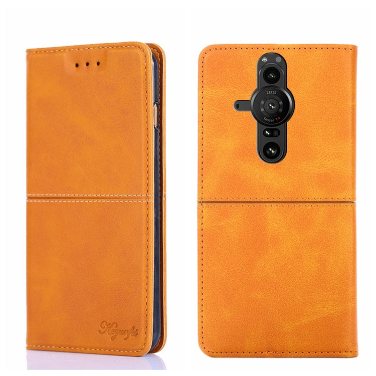 Cow Texture Magnetic Horizontal Flip Leather Phone Case, For Nokia C21 Plus, For Sony Xperia ACE II, For Sony Xperia Pro-I, For OPPO Reno6 4G