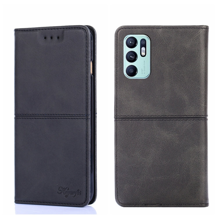 Cow Texture Magnetic Horizontal Flip Leather Phone Case, For Nokia C21 Plus, For Sony Xperia ACE II, For Sony Xperia Pro-I, For OPPO Reno6 4G