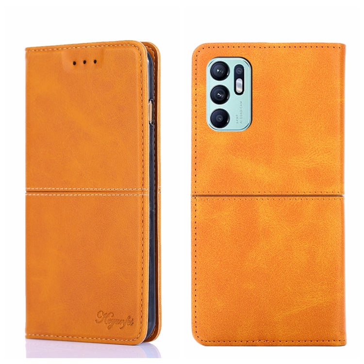 Cow Texture Magnetic Horizontal Flip Leather Phone Case, For Nokia C21 Plus, For Sony Xperia ACE II, For Sony Xperia Pro-I, For OPPO Reno6 4G