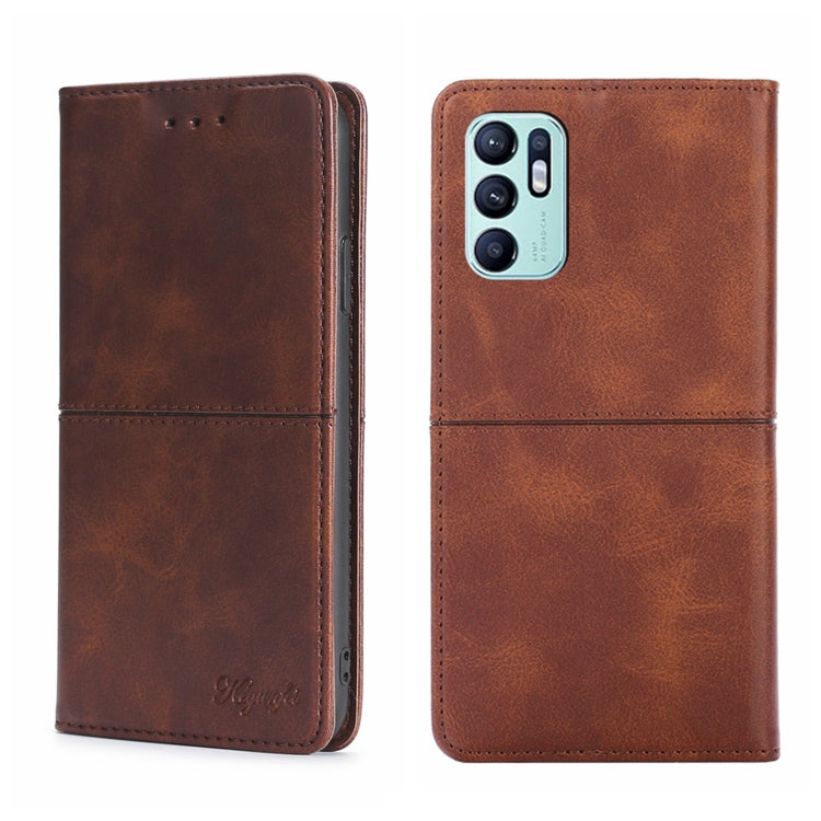 Cow Texture Magnetic Horizontal Flip Leather Phone Case, For Nokia C21 Plus, For Sony Xperia ACE II, For Sony Xperia Pro-I, For OPPO Reno6 4G