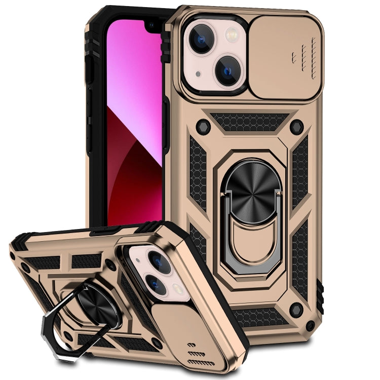 Sliding Camshield Holder Phone Case, For iPhone 14, For iPhone 14 Plus, For iPhone 14 Pro