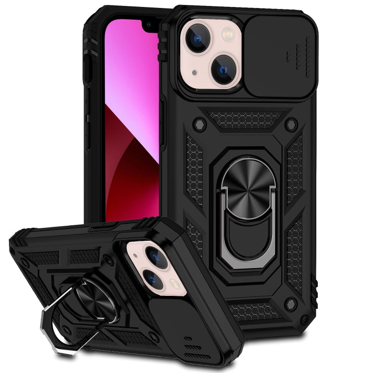 Sliding Camshield Holder Phone Case, For iPhone 14, For iPhone 14 Plus, For iPhone 14 Pro