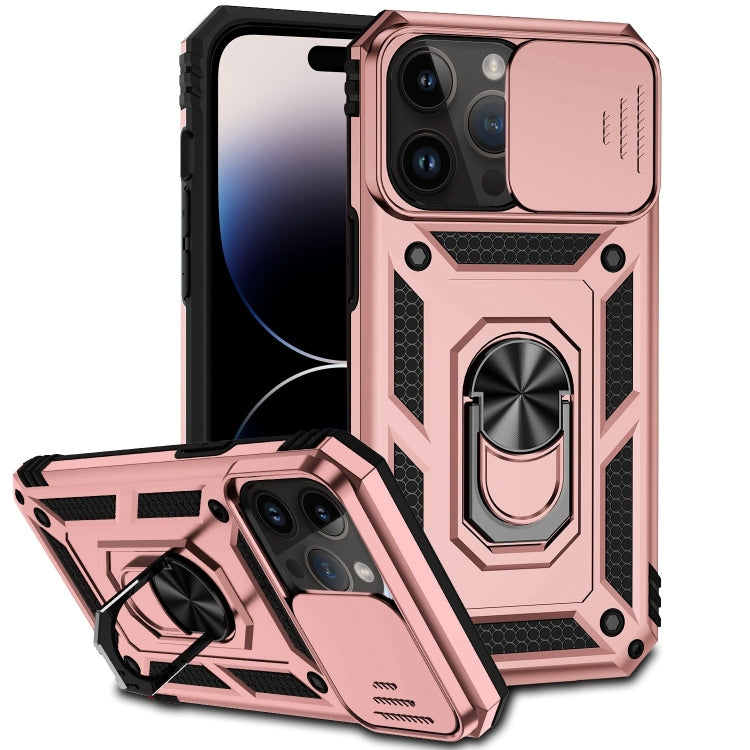 Sliding Camshield Holder Phone Case, For iPhone 14, For iPhone 14 Plus, For iPhone 14 Pro