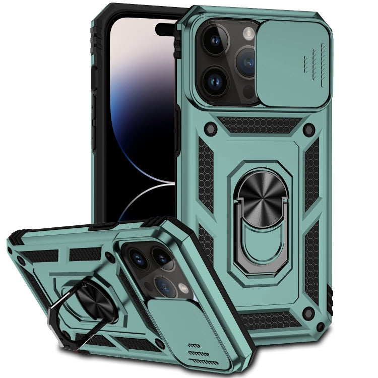 Sliding Camshield Holder Phone Case, For iPhone 14, For iPhone 14 Plus, For iPhone 14 Pro