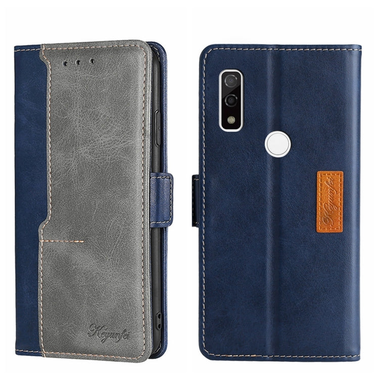 Contrast Color Side Buckle Leather Phone Case, For Tecno Pop 2/Pop 2 F/Pop 2 Pro/Pop 2 Power/Itel P13, For Fujitsu ARROWS WE F-51B, For Fujitsu Arrow Be4 Plus F-41B, For Sharp Aquos R6