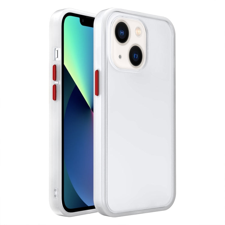 Translucent Skin Feel Frosted Phone Case, For iPhone 14, For iPhone 14 Plus