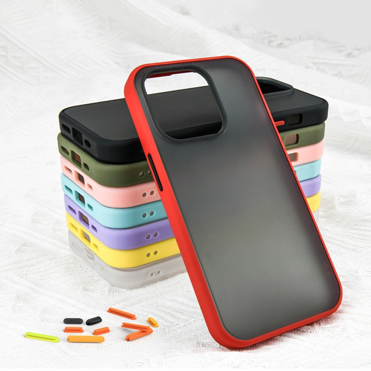 Translucent Skin Feel Frosted Phone Case, For iPhone 14, For iPhone 14 Plus