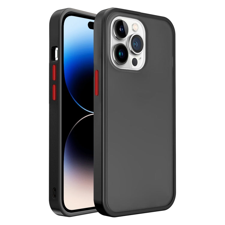 Translucent Skin Feel Frosted Phone Case, For iPhone 14 Pro, For iPhone 14 Pro Max