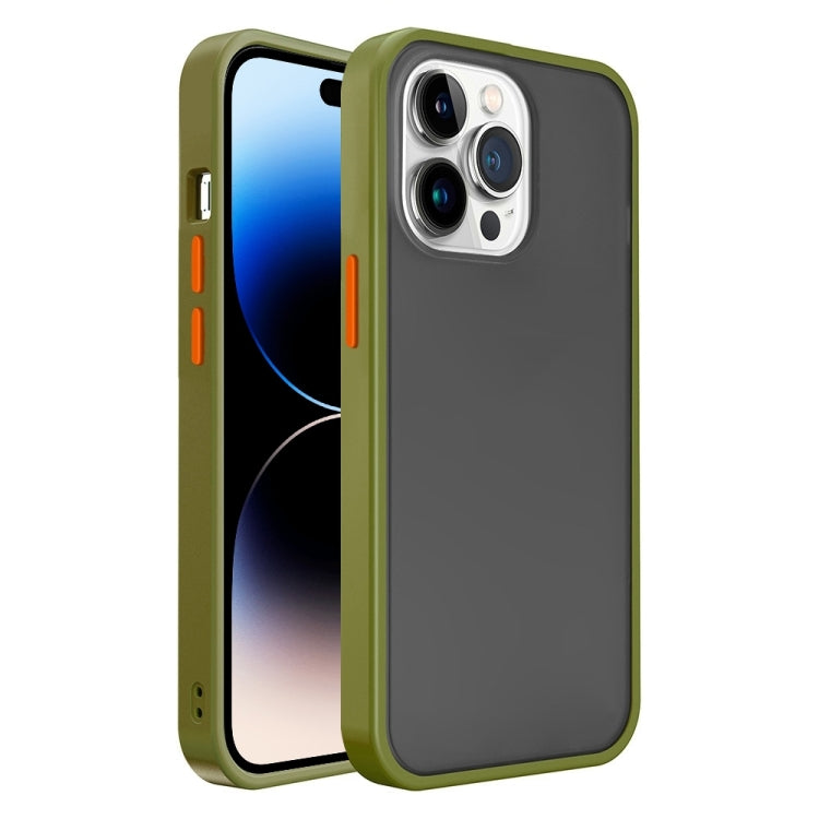 Translucent Skin Feel Frosted Phone Case, For iPhone 14 Pro, For iPhone 14 Pro Max