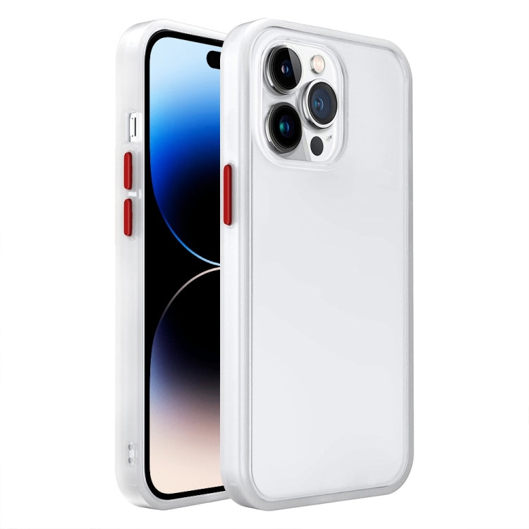 Translucent Skin Feel Frosted Phone Case, For iPhone 14 Pro, For iPhone 14 Pro Max
