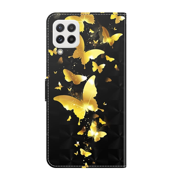3D Painting Pattern Flip Leather Phone Case