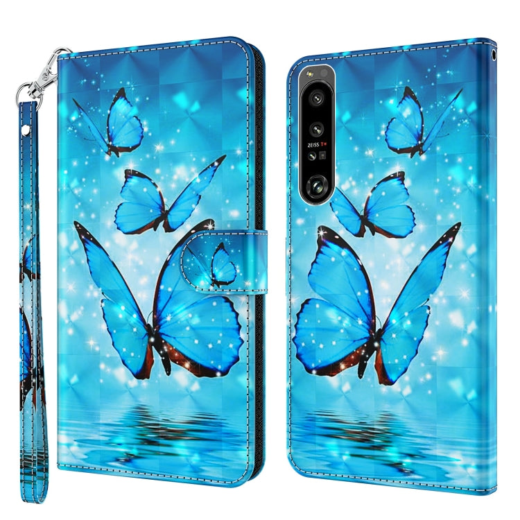 3D Painting Pattern Flip Leather Phone Case