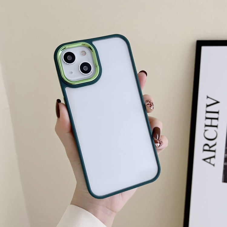 3 in 1 Electroplated Acrylic Phone Case, For iPhone 14, For iPhone 14 Plus, For iPhone 14 Pro, For iPhone 14 Pro Max