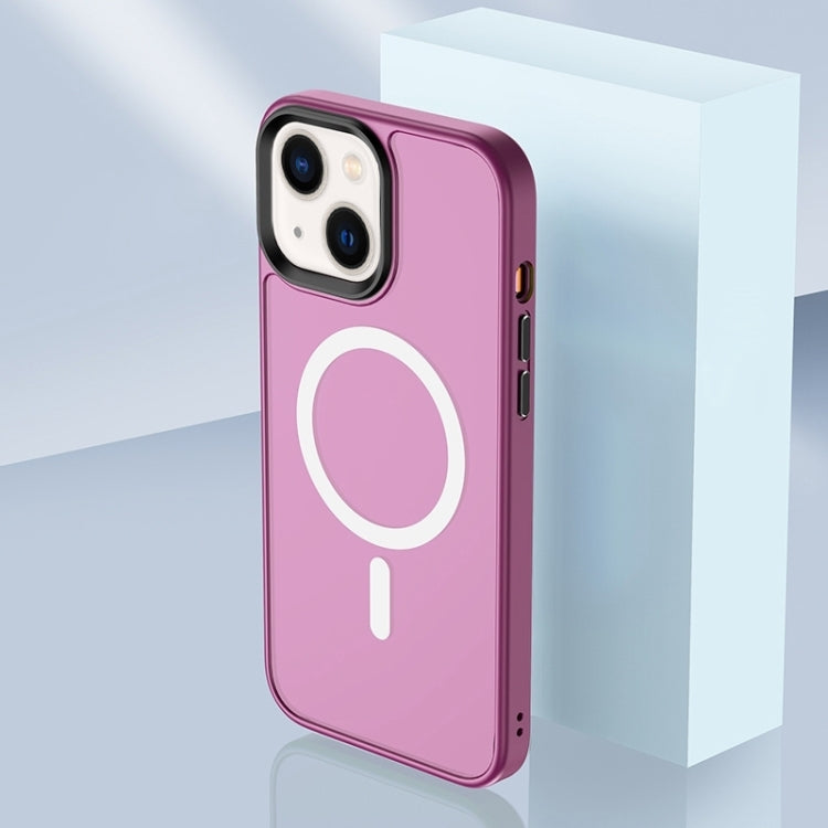 Skin Feel TPU + Frosted PC MagSafe Phone Case, For iPhone 14, For iPhone 14 Plus, For iPhone 14 Pro