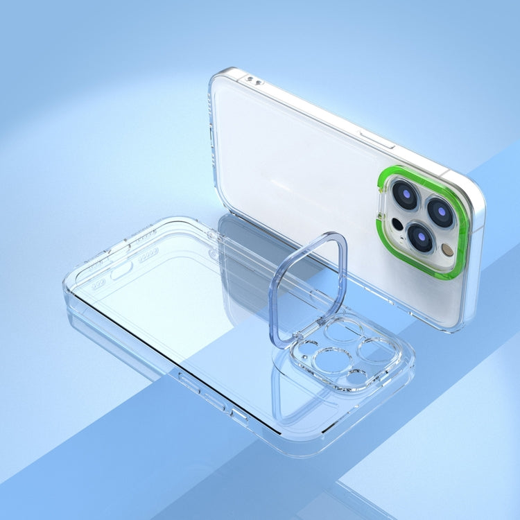 Transparent Invisible Bracket Shockproof Phone Case, For iPhone 14, For iPhone 14 Plus, For iPhone 14 Pro, For iPhone 14 Pro Max