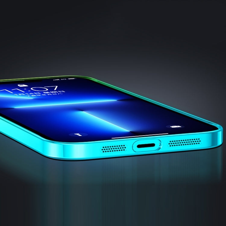 Transparent Electroplated PC Gradient Phone Case, For iPhone 14, For iPhone 14 Plus, For iPhone 14 Pro, For iPhone 14 Pro Max