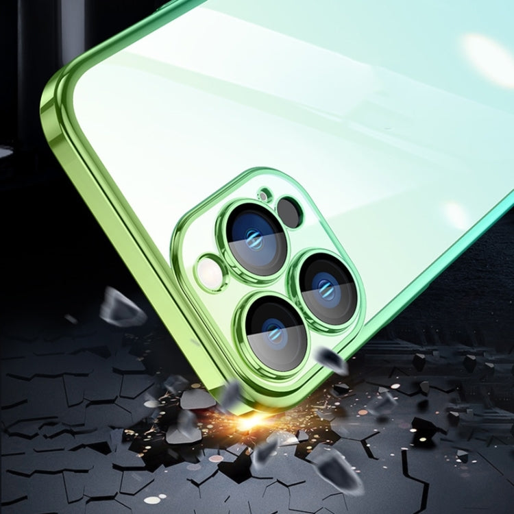Transparent Electroplated PC Gradient Phone Case, For iPhone 14, For iPhone 14 Plus, For iPhone 14 Pro, For iPhone 14 Pro Max