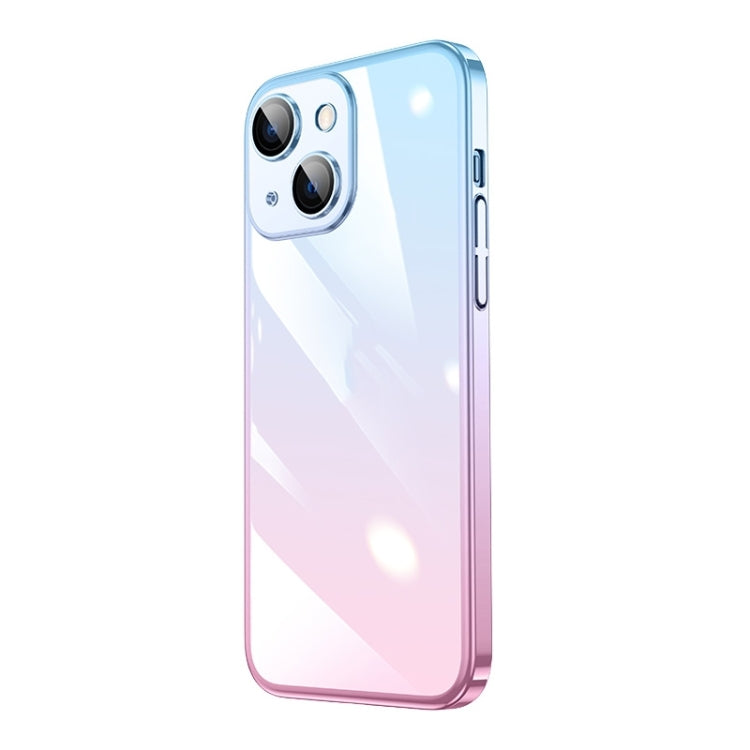 Transparent Electroplated PC Gradient Phone Case, For iPhone 14, For iPhone 14 Plus, For iPhone 14 Pro, For iPhone 14 Pro Max