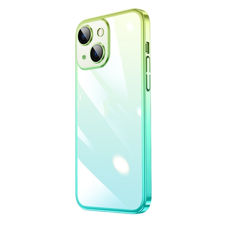 Transparent Electroplated PC Gradient Phone Case, For iPhone 14, For iPhone 14 Plus, For iPhone 14 Pro, For iPhone 14 Pro Max