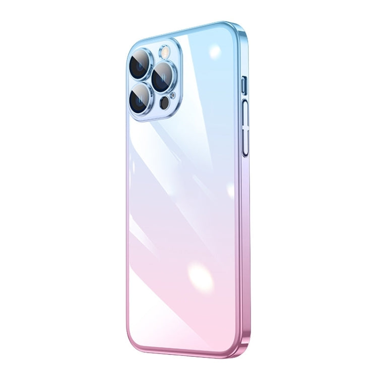 Transparent Electroplated PC Gradient Phone Case, For iPhone 14, For iPhone 14 Plus, For iPhone 14 Pro, For iPhone 14 Pro Max