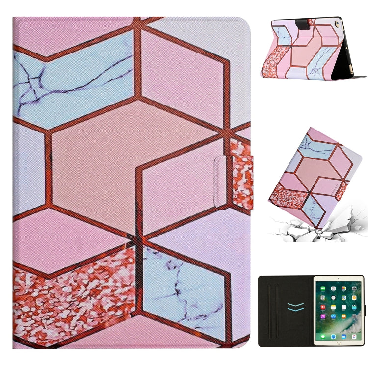 Marble Pattern Smart Leather Tablet Case, For iPad Pro 10.5 2019 / 10.2, For iPad Pro 11 2020, For iPad Air / Air 2 / 9.7 2018 / 2017, For iPad mini 2024 /mini 6, For iPad mini 5 / 4 / 3 / 2 / 1